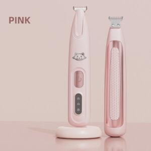 Cordless Pet Paw Trimmer IPX7 Waterproof Low Noise for Cats Dogs