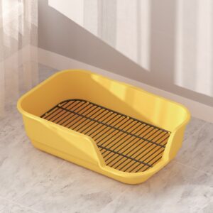 Anti-Scatting Metal Mesh Toilet with Slant Opening