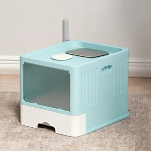 Square Pull-out Drawer Enclosed Cat Litter Box