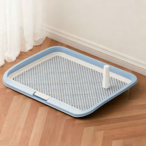 Spacious Dog Toilet with Iron Grid for Medium and Large Breeds