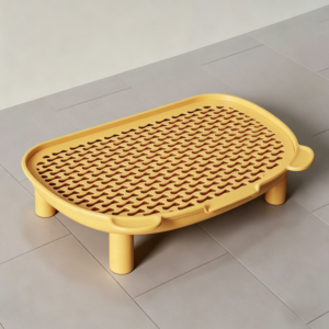 Cat Litter Mat and Litter Trapping Base