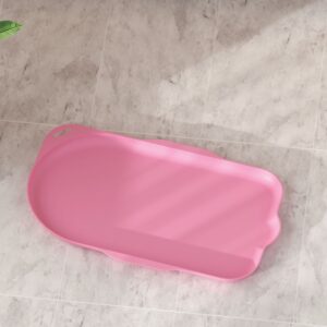 Large Solid Color Pet Feeding Tray for Cats & Dogs