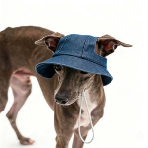 Pet Denim Sun Hat Breathable Secure Fit