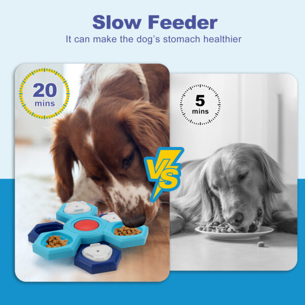 中小型犬进食菱形款慢食盘 (2)