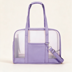 See-Through Hand and Crossbody Cat Pet Travel Carrier Bag