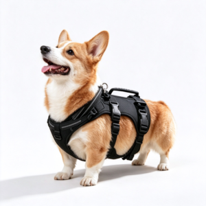 Detachable Dog Support Aid Vest Harness Anti-Pull Walking Chest Harness for Large Elderly Dogs