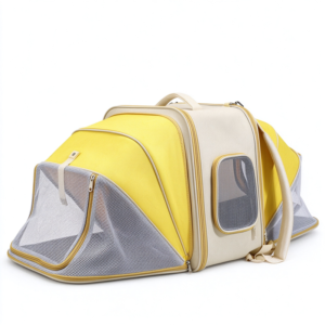 Expandable Pet Backpack Tent Large Capacity Outdoor Carrier for Dogs Cats